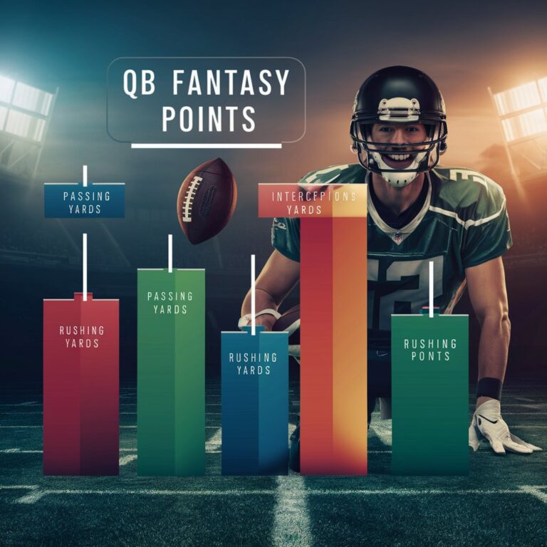 How are QB fantasy points calculated?